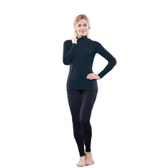 Термошорты Guahoo Outdoor Mid-Weight, черные, L