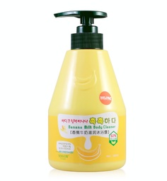 Гель для душа Welcos Kwailnara Banana Milk Body Cleanser с экстрактом банана, 560 мл