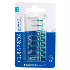 Ершик межзубный Curaprox CPS 06 Prime 0,6 мм 8 шт бирюзовый