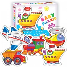 Пазл Дрофа Baby puzzle, Транспорт 4000