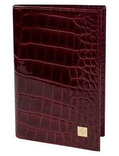 Обложка для паспорта женская Dimanche 10056 вишневая