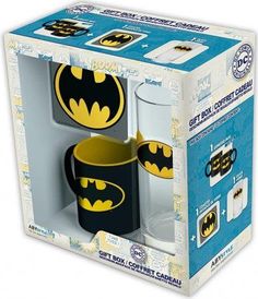 Подарочный набор ABYStyle Batman (кружка /подставка под напитки/стакан)