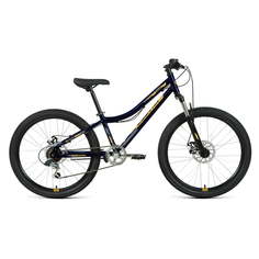 Велосипед горный 24" Endorphin Advance D 12" темно-синий/золотой RBK22AT24042 No Brand