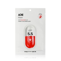 Успокаивающая маска для проблемной кожи лица Prettyskin Acne pH 5,5 25г