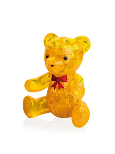 3D-пазл Crystal Blocks Медвежонок 41 деталь 9016 желтый