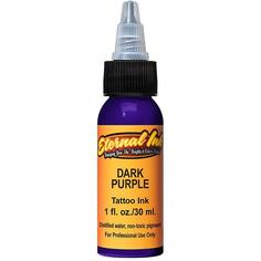 Краска для татуировки, пигмент для тату Eternal Ink Dark Purple, 30мл