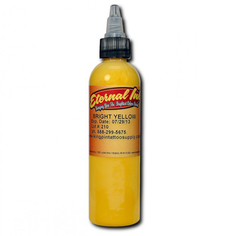 Краска для татуировки, пигмент для тату Eternal Ink Bright Yellow, 60мл