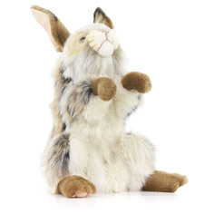 Мягкая игрушка Hansa Creation Заяц 35 см Разноцветный Пластик Синтепон 6129