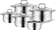 Кастрюля WMF 6,5 л серебристый