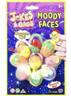 Игрушка-антистресс Лица-настройняшки, мини, 9 штук Halsall Toys Internationals HTI