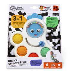 Развивающая игрушка Baby Einstein Осьминожка 3 в 1 с прорезывателем УП-00063470