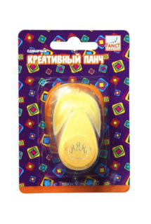 Панч креативный КОРОНА, одинарный, d=16мм, блистер с европодвесом Fancy Creative