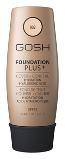 Тональная основа Gosh Foundation Plus+ тон 006 Honey, 30 мл