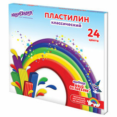 Пластилин Юнландия Классический Юный волшебник 24цв 106511