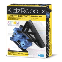 Набор для опытов 4M Магнитный робот-альпинист (конструктор, робототехника для детей)