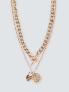 Колье из металла 42 см Marmalato 533-058