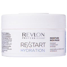 Маска Revlon Professional RE/START HYDRATION для увлажнения волос интенсивная, 250 мл
