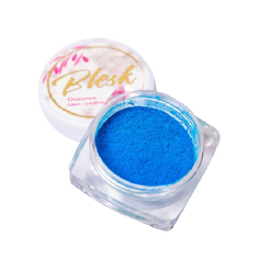 Дизайн для ногтей Blesk, «Неоновый пигмент», синий