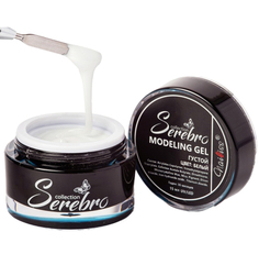 Густой моделирующий гель Serebro белый