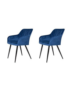 Комплект из 2-х стульев, Ла Рум, UDC-8266 синий (G062-49)