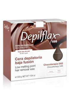 Воск для депиляции Depilflax Шоколад 500 г