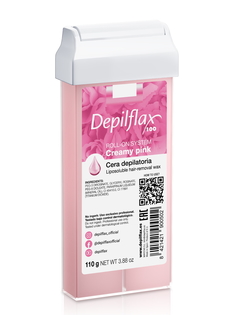 Воск для депиляции Depilflax Кремовая роза 110 г