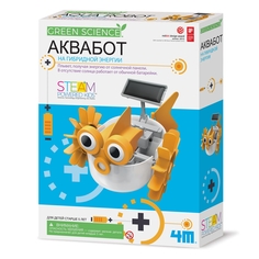 Набор для опытов 4M Аквабот (робот на гибридной энергии, робототехника для детей)
