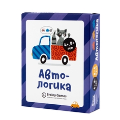 Настольная игра BRAINY GAMES УМ519 Автологика для детей 4-8 лет
