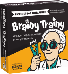 Игра-головоломка BRAINY TRAINY УМ547 Инженерное мышление для детей от 8 лет