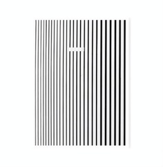 Лента для дизайна ногтей, гибкая, черная No Brand