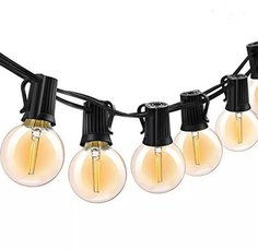 Световая гирлянда новогодняя Anysmart MFSLC20 50LED 15 м белый теплый