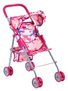 Коляска для кукол прогулочная Buggy Boom Mixy 8006-M2007 с козырьком и корзиной