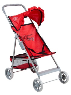 Коляска для кукол прогулочная Buggy Boom Mixy 8008-2136 с козырьком и корзинкой