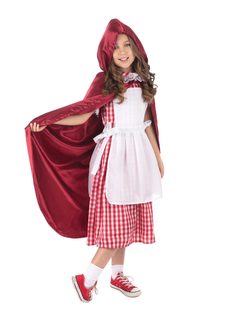 Карнавальный костюм для девочек Bristol цв. красный ПБ1988