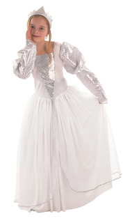 Карнавальный костюм для девочек Bristol цв. белый р. 140