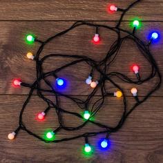 Световая гирлянда новогодняя Neon-Night Цветные шарики kom 1029670 2,8 м разноцветный