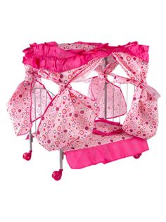 Кроватка для кукол с балдахином Buggy Boom Loona 8891B