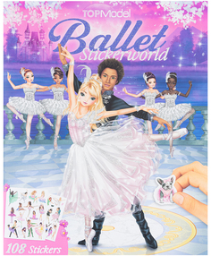 Альбом с наклейками Depesche TOPModel Ballet Stickerworld (0411581/0011581)