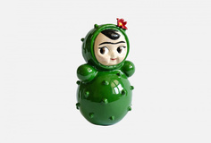 Керамическая статуэтка-неваляшка Asiknova Ceramics