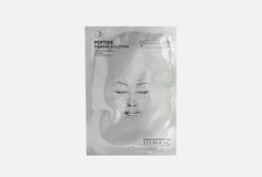 тканевая Крем-маска для лица укрепляющая с пептидами Steblanc