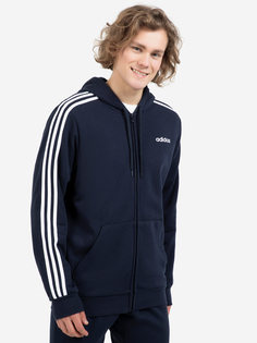 Толстовка мужская adidas Essentials 3-Stripes, Синий, размер 56-58