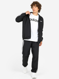 Спортивный костюм мужской adidas 3-Stripes Cuffed, Черный, размер 44-46
