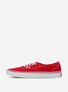 Кеды женские Vans Ua Authentic, Красный, размер 34.5