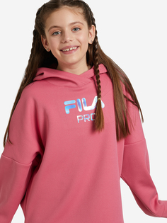 Худи для девочек FILA, Розовый, размер 164