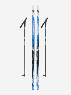 Комплект лыжный детский Nordway Classic NNN, Синий, размер 170