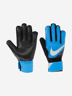 Перчатки вратарские детские Nike Goalkeeper Match, Голубой, размер 7