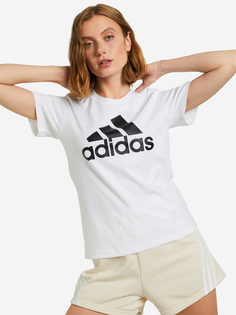 Футболка женская adidas Loungewear Essentials Logo, Белый, размер 40-42