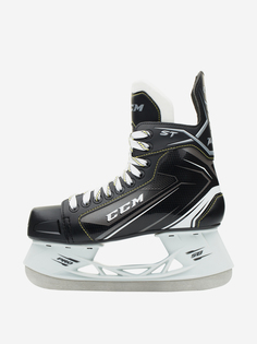 Коньки хоккейные детские CCM Super Tacks ST YTH, Черный, размер 26
