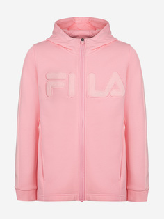 Толстовка для девочек FILA, Розовый, размер 128