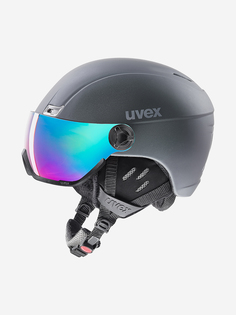 Шлем Uvex hlmt 400 visor style, Серый, размер 53-58